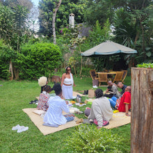 birthday celebration during Okapu basket making class in Nairobi
