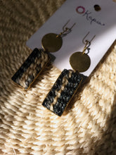 Chiko Earrings - Black + White